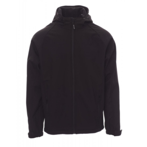 GALE SOFTSHELL WORK COAT (BLACK) Softshell - Hooded - Comfortable fit - Daily protection